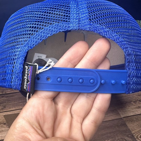 Patagonia Line Logo Ridge LoPro Trucker Hat NWT ONE SIZE (STME) NO: 38285 - Picture 6 of 11